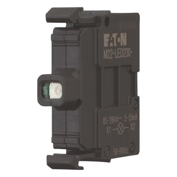 Luz LED para botón o luz indicadora M22-LED230-W Eaton-Moeller 216563 - RAWOO