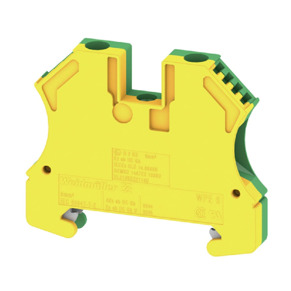 Clema de tierra WPE 6 Weidmuller 1010200000