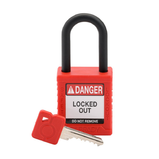Candado SDPL-RED-38PL-KD Brady 153555