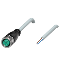 Cable con conector hembra V1-G-2M-PVC Pepperl+Fuchs 035071